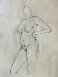 fusain dessin artgraphe dessin modele 1