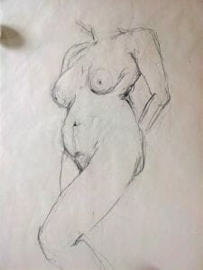 fusain dessin artgraphe dessin modele 5